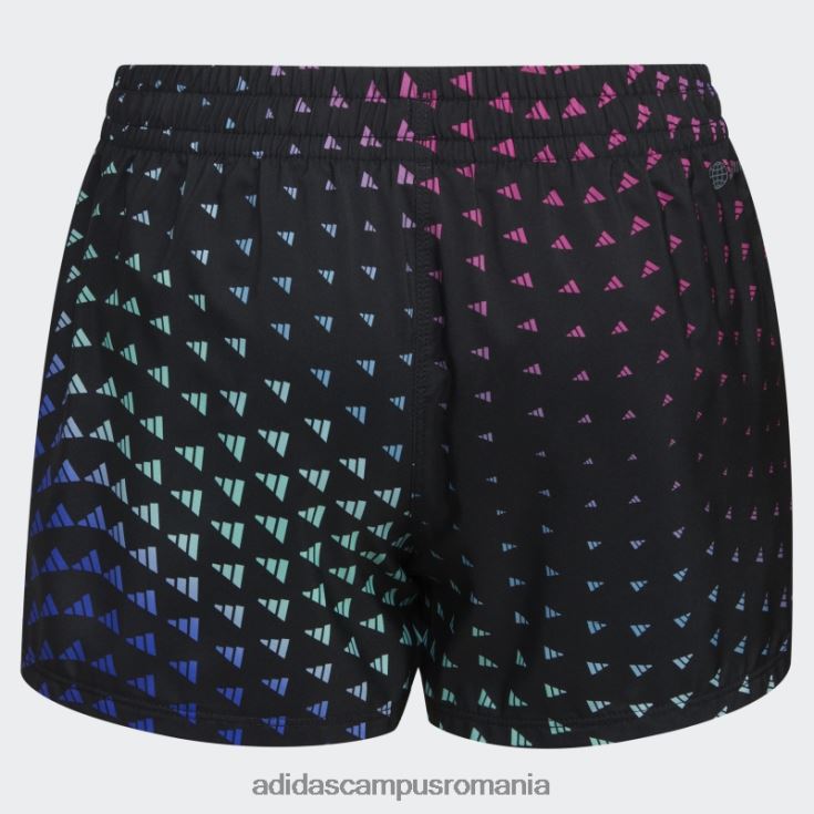 adidas campus romania black aop wovn pacer short23 copii negru J266N225475