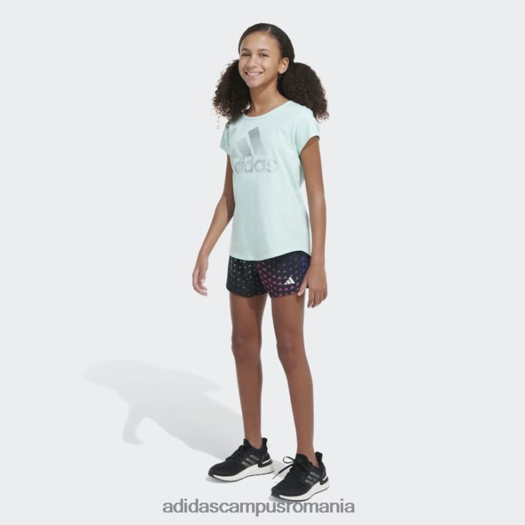 adidas campus romania black aop wovn pacer short23 copii negru J266N225475