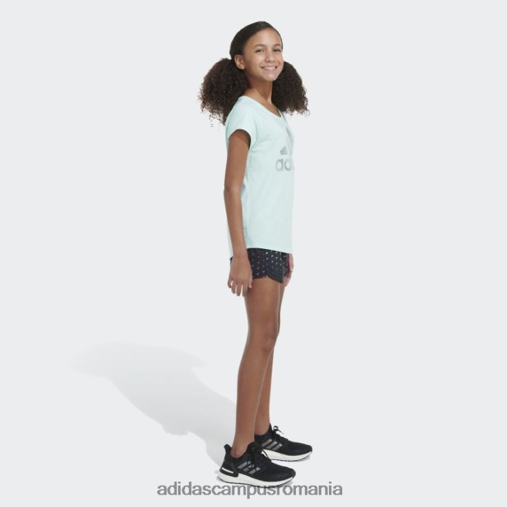 adidas campus romania black aop wovn pacer short23 copii negru J266N225475