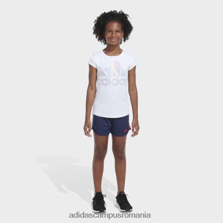 adidas campus romania pantalon scurt din plasă bleumarin 3s23 copii marina J266N225492