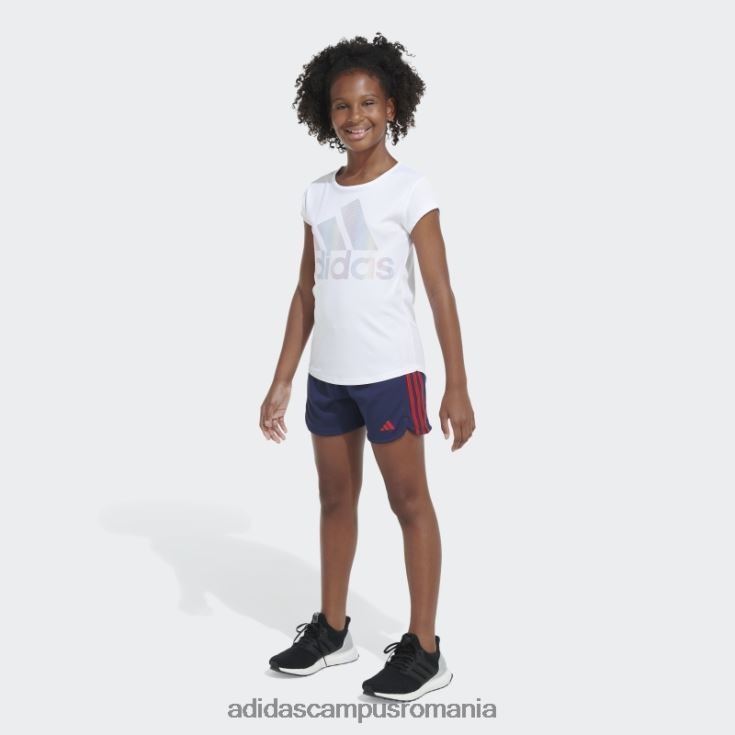 adidas campus romania pantalon scurt din plasă bleumarin 3s23 copii marina J266N225492