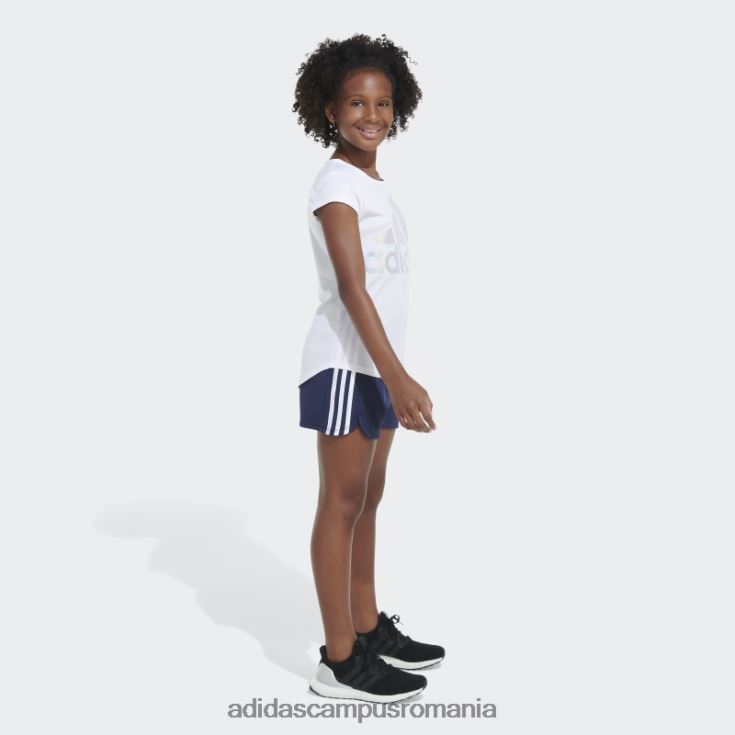 adidas campus romania pantalon scurt din plasă bleumarin 3s23 copii marina J266N225492