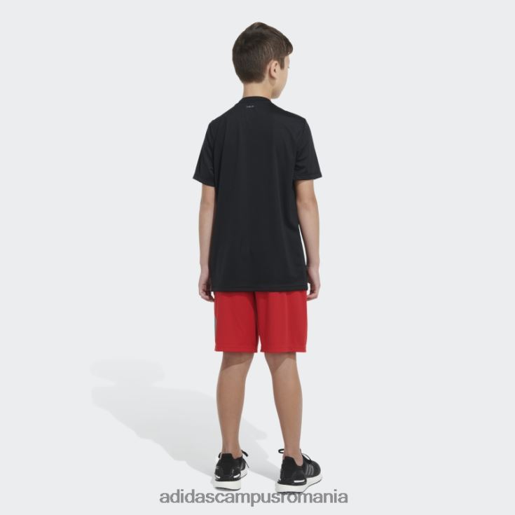 adidas campus romania pantaloni scurți cu logo lateral essentials stacojiu adidas copii stacojiu J266N225170