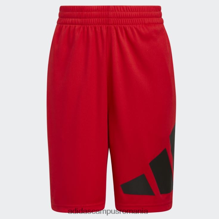 adidas campus romania pantaloni scurți cu logo lateral essentials stacojiu adidas copii stacojiu J266N225170
