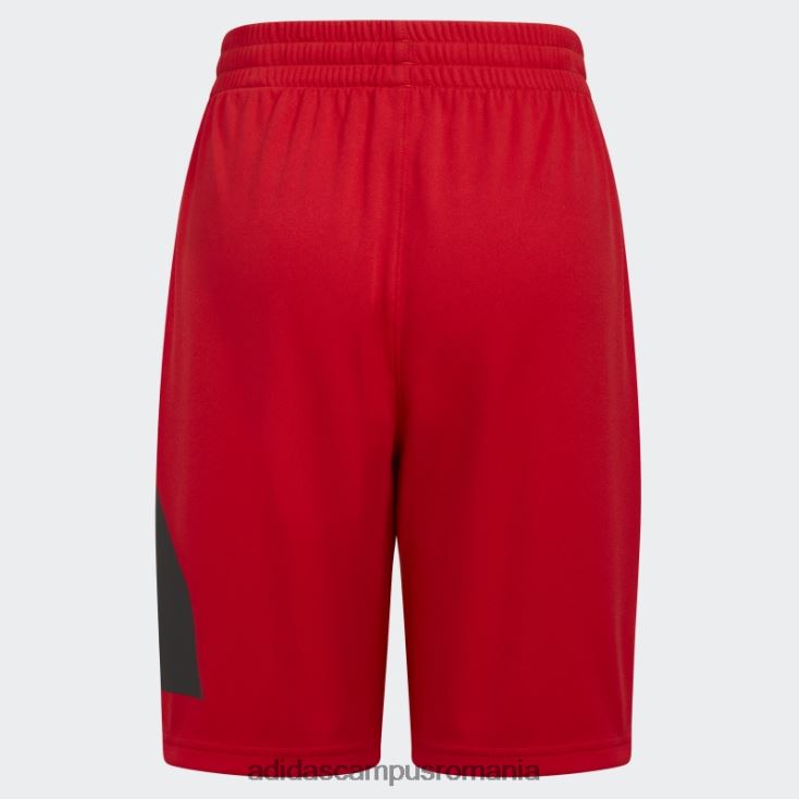 adidas campus romania pantaloni scurți cu logo lateral essentials stacojiu adidas copii stacojiu J266N225170