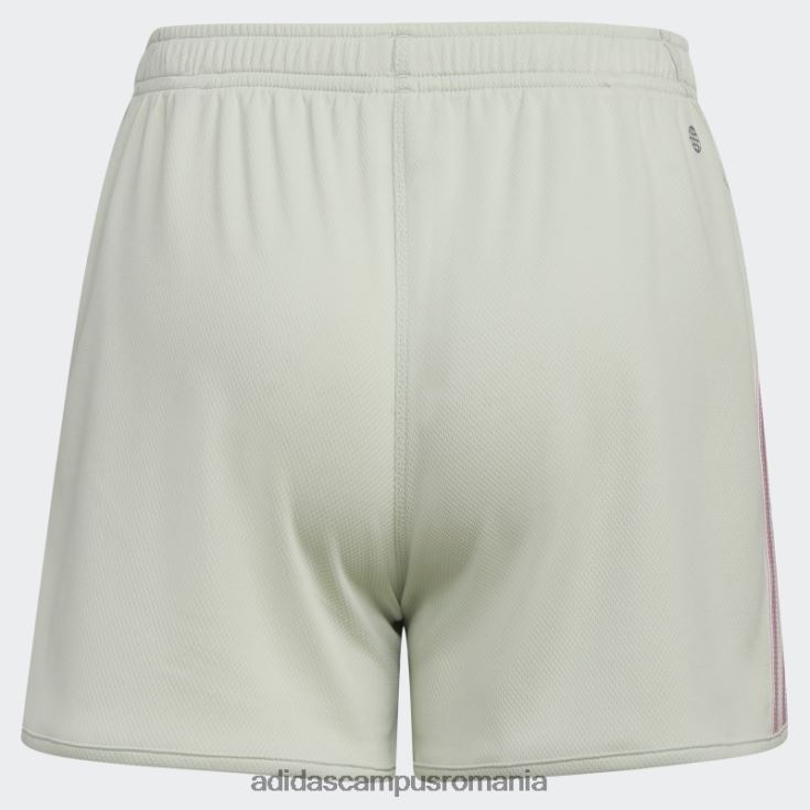 adidas campus romania pantaloni scurți din plasă cu dungi verzi adidas copii verde J266N225461