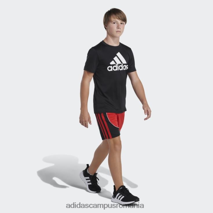 adidas campus romania pantaloni scurți roșii de creator copii roșu J266N225174