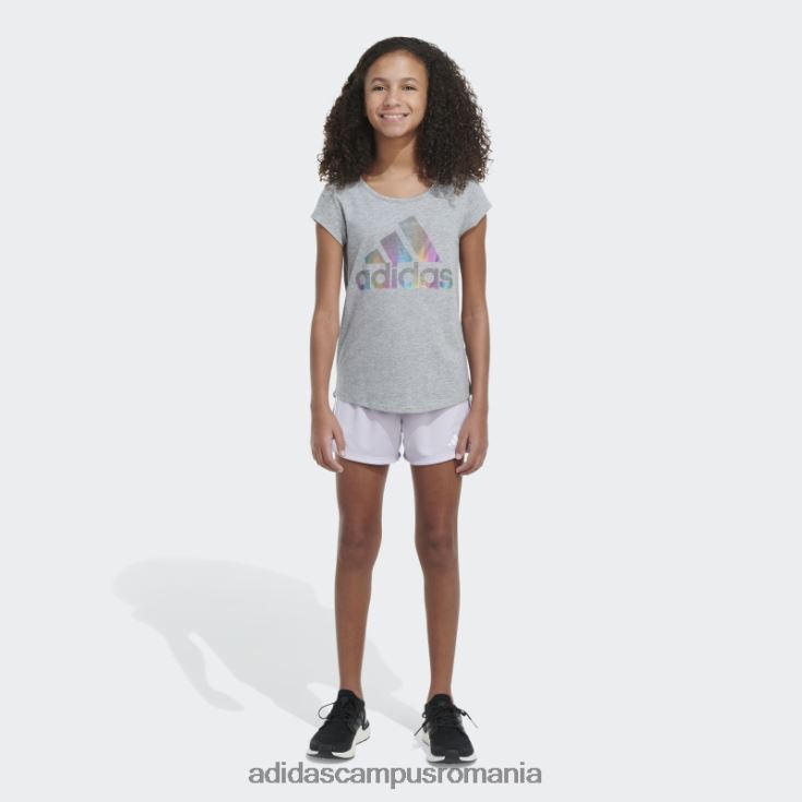 adidas campus romania tentă violet 3s mesh scurt23 adidas copii tentă violet J266N225491