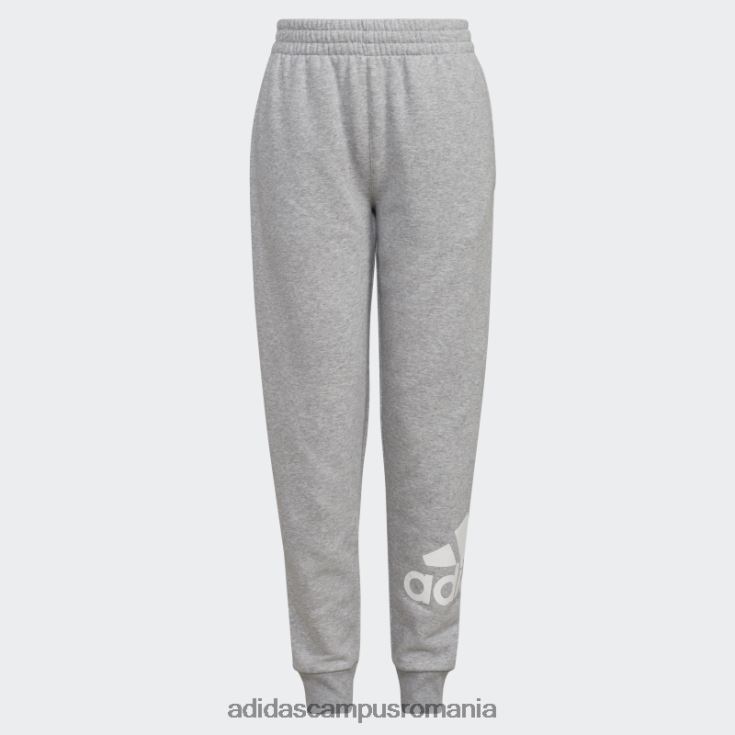 adidas campus romania ess flc htr bos jogger mediu gri copii gri mediu J266N225267