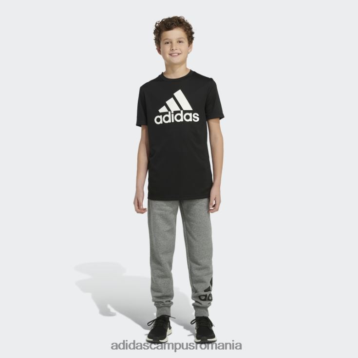 adidas campus romania pantaloni de jogging din bumbac gri cărbune essentials adidas copii cărbune gri J266N225233