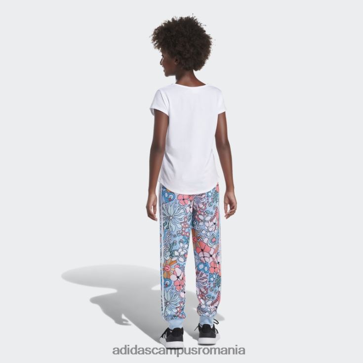 adidas campus romania pantaloni de jogging din tricot cu imprimeu peste tot sky adidas copii cer J266N225560