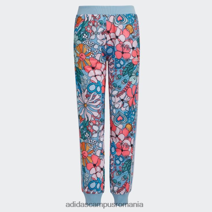 adidas campus romania pantaloni de jogging din tricot cu imprimeu peste tot sky adidas copii cer J266N225560