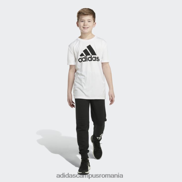 adidas campus romania pantaloni de jogging negri din bumbac esentiali adidas copii negru J266N225227