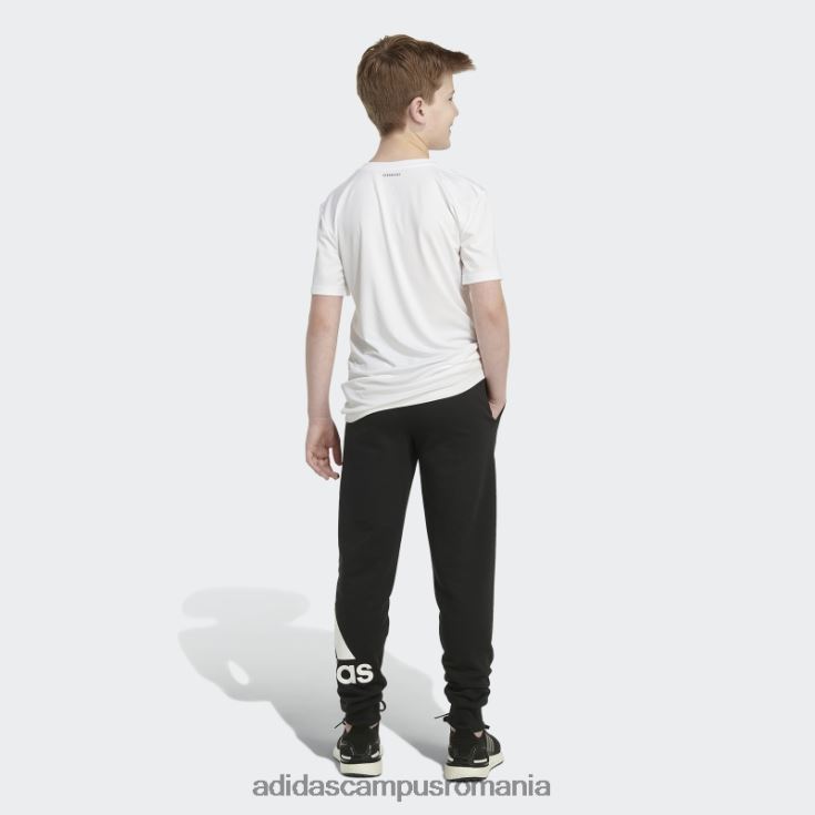 adidas campus romania pantaloni de jogging negri din bumbac esentiali adidas copii negru J266N225227