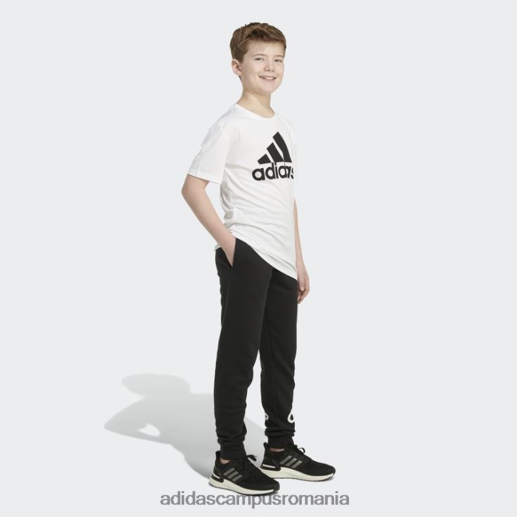 adidas campus romania pantaloni de jogging negri din bumbac esentiali adidas copii negru J266N225227