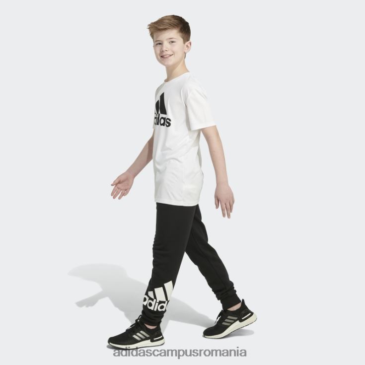 adidas campus romania pantaloni de jogging negri din bumbac esentiali adidas copii negru J266N225227