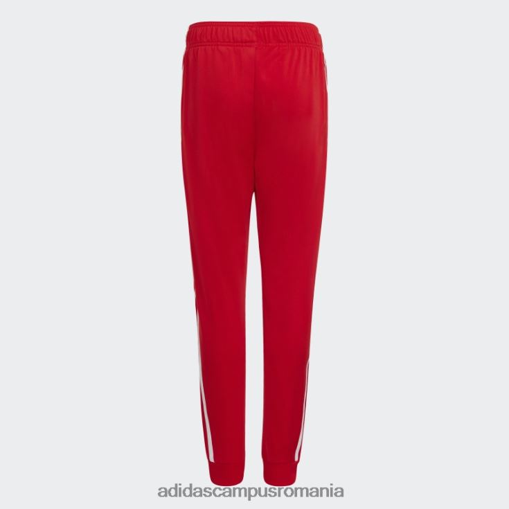 adidas campus romania pantaloni de sport roșii adicolor sst copii rosu alb J266N225228