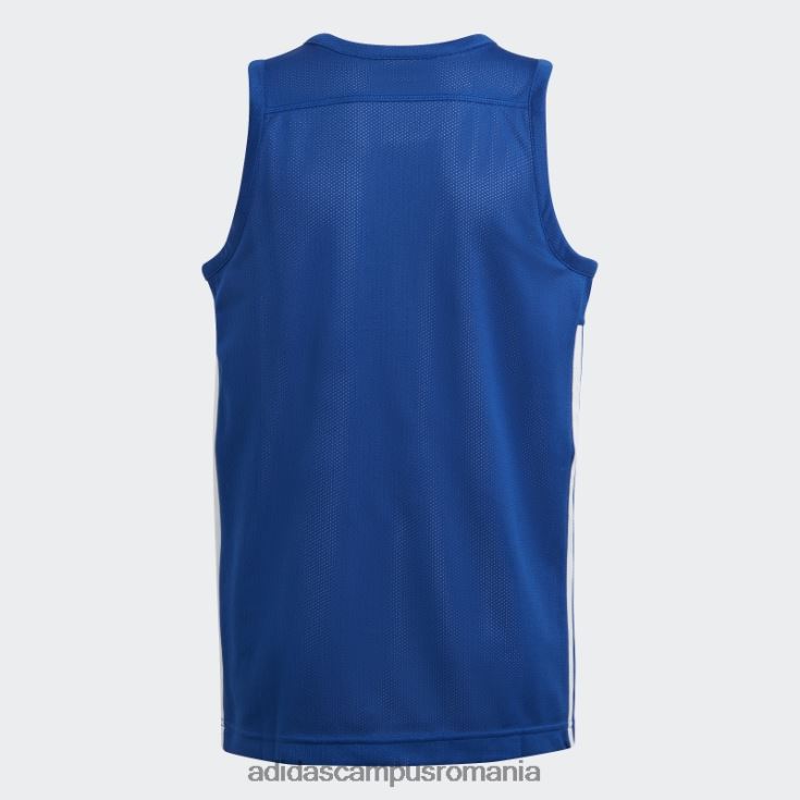 adidas campus romania Tricou reversibil 3g speed royal adidas copii regal/alb J266N218684