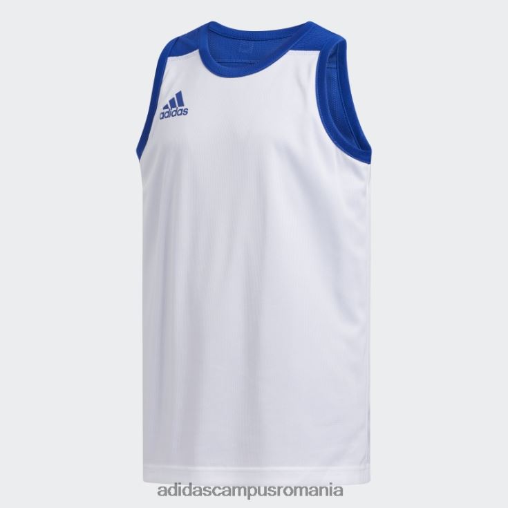 adidas campus romania Tricou reversibil 3g speed royal adidas copii regal/alb J266N218684
