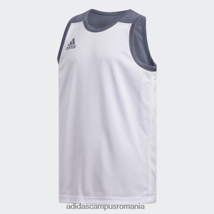 adidas campus romania Tricou reversibil onix 3g speed adidas copii onix/alb J266N218975