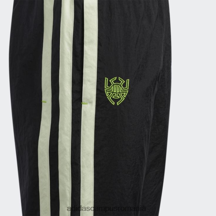 adidas campus romania pantaloni de trening donovan mitchell negru copii negru J266N219022