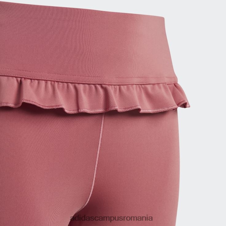adidas campus romania Colanți 7/8 cu talie înaltă aeroready de yoga roz copii roz J266N212136