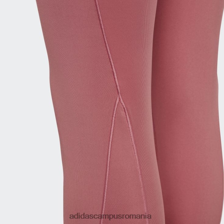 adidas campus romania Colanți 7/8 cu talie înaltă aeroready de yoga roz copii roz J266N212136