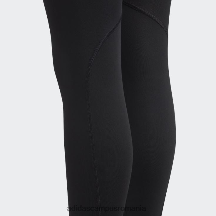 adidas campus romania Colanți 7/8 cu talie înaltă aeroready techfit negri copii alb negru J266N219154