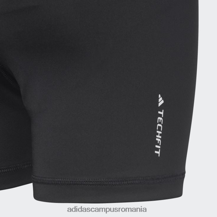 adidas campus romania Colanți scurți negri aeroready techfit rezistenti la perioadele înalte copii alb negru J266N219150