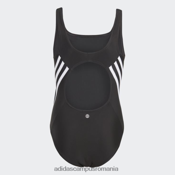 adidas campus romania Costum de baie 3 dungi negru adidas copii alb negru J266N219146