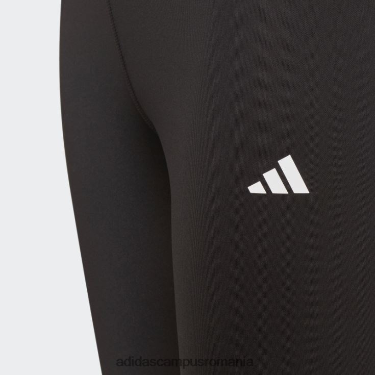 adidas campus romania Leggings aeroready techfit 7/8 negri adidas copii alb negru J266N219122