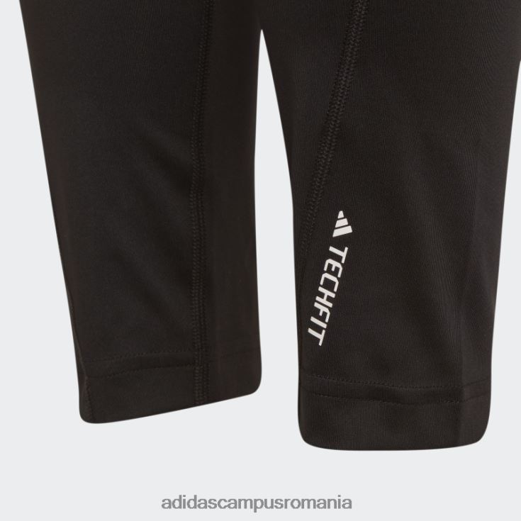 adidas campus romania Leggings aeroready techfit 7/8 negri adidas copii alb negru J266N219122
