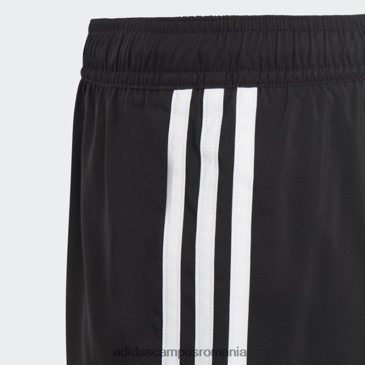 adidas campus romania Pantaloni scurți de baie cu 3 dungi negru adidas copii alb negru J266N218498