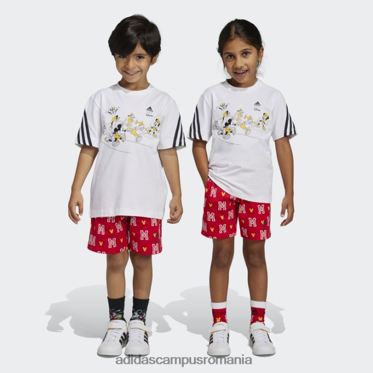 adidas campus romania Set tricou x disney mickey mouse alb fierbinte copii alb negru J266N218375