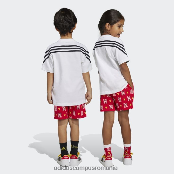 adidas campus romania Set tricou x disney mickey mouse alb fierbinte copii alb negru J266N218375