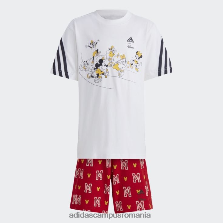 adidas campus romania Set tricou x disney mickey mouse alb fierbinte copii alb negru J266N218375