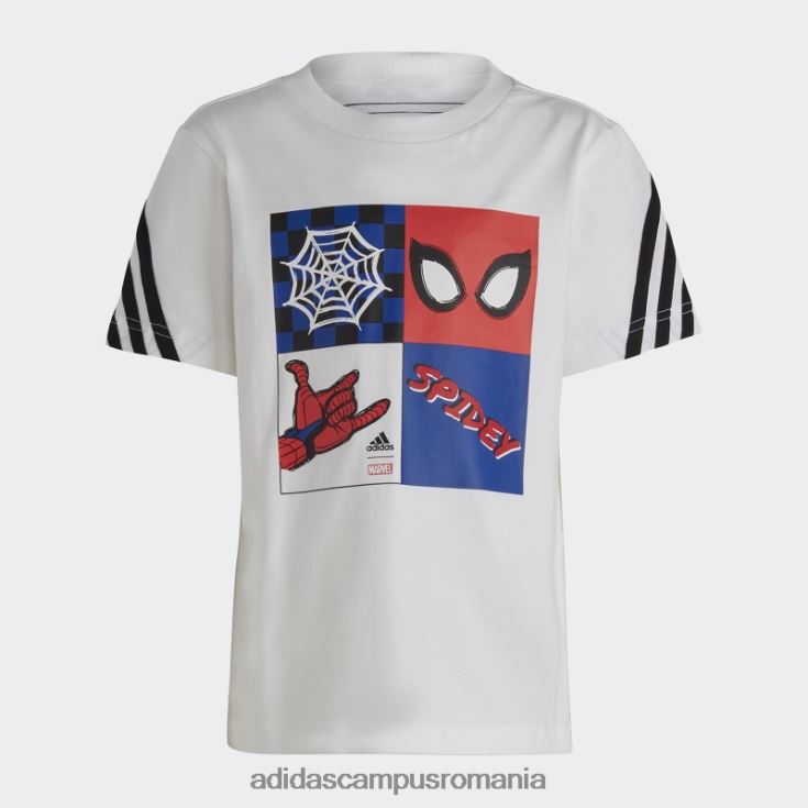adidas campus romania Set tricou x marvel spider-man alb copii alb negru J266N218332