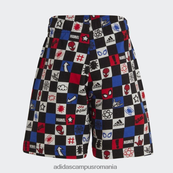 adidas campus romania Set tricou x marvel spider-man alb copii alb negru J266N218332
