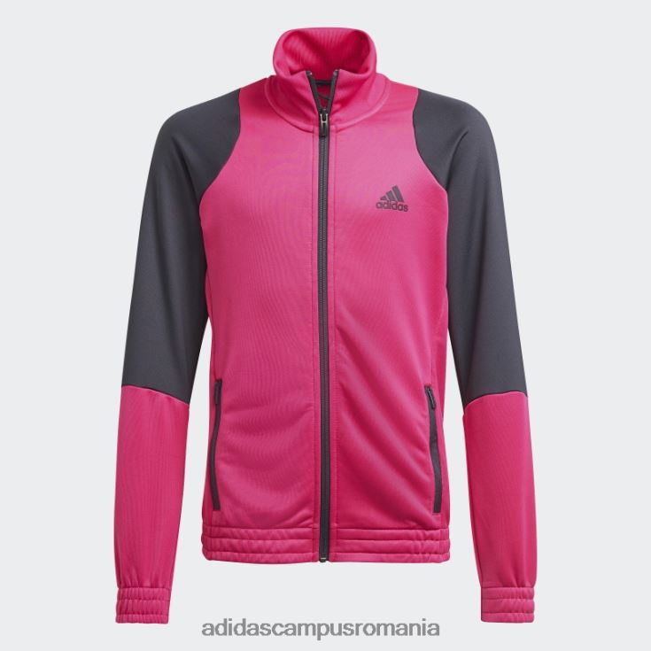 adidas campus romania Trening adidas real magenta xfg aeroready copii magenta real/carbon/negru J266N219221