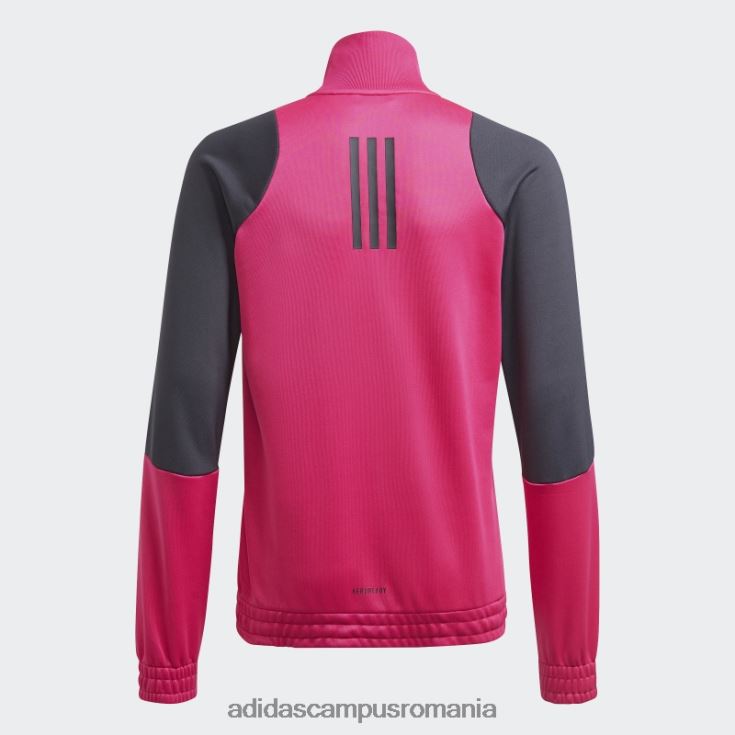 adidas campus romania Trening adidas real magenta xfg aeroready copii magenta real/carbon/negru J266N219221