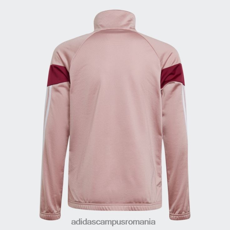 adidas campus romania Trening aeroready din poliester colorblock mov adidas copii mov/visiniu/alb J266N219260