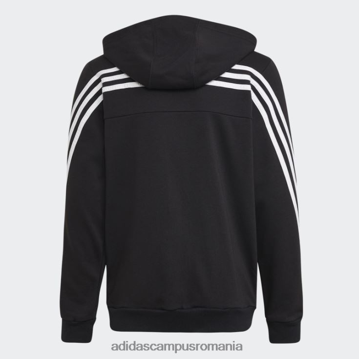 adidas campus romania Trening alb cu 3 dungi copii alb negru J266N218439