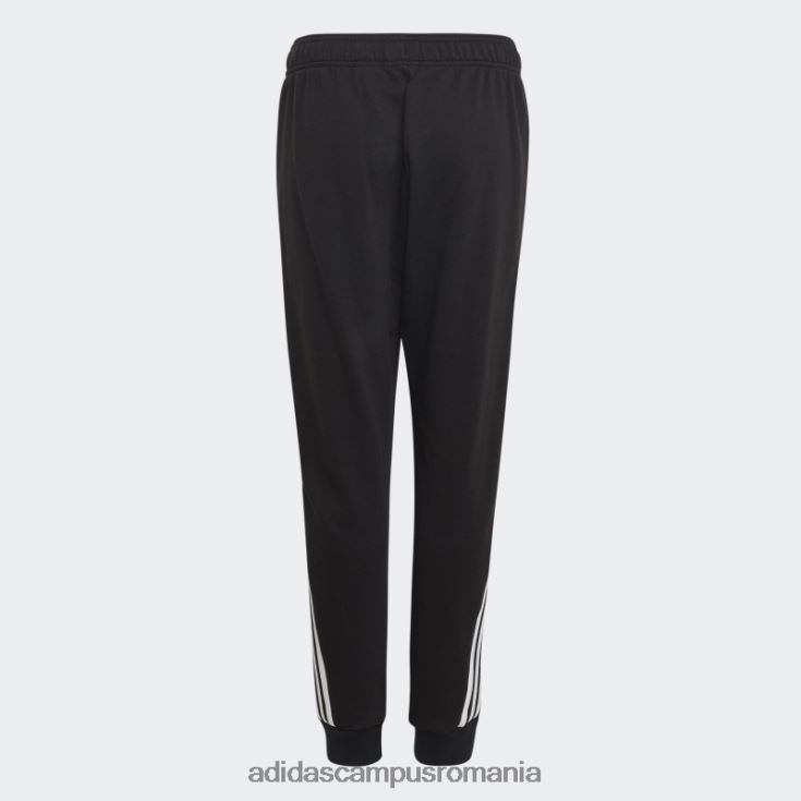 adidas campus romania Trening alb cu 3 dungi copii alb negru J266N218439