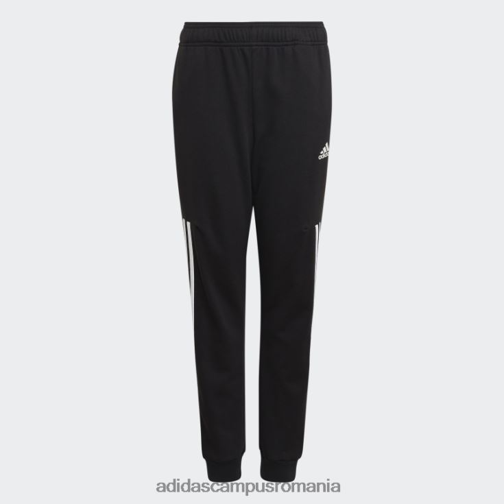 adidas campus romania Trening alb cu 3 dungi copii alb negru J266N218439