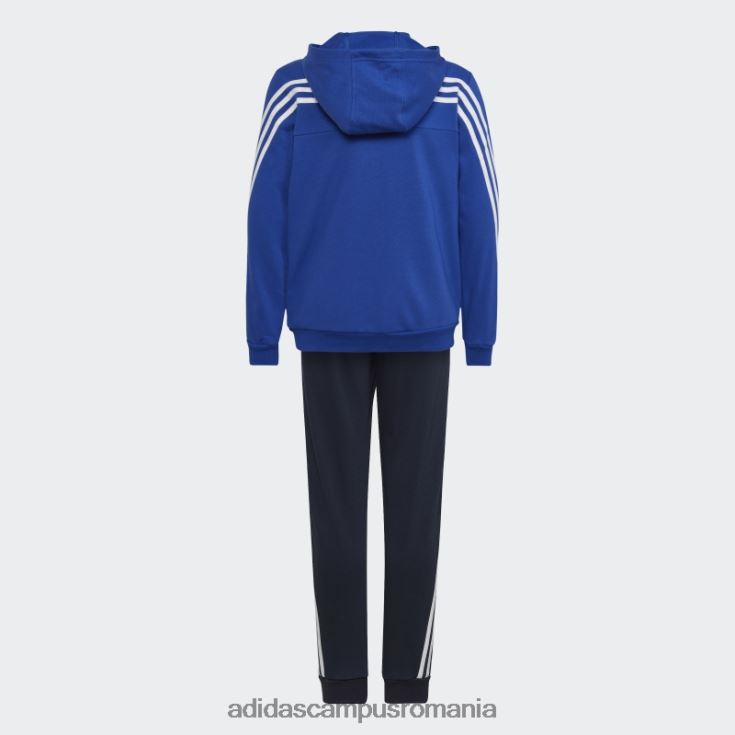adidas campus romania Trening cu 3 dungi albastru regal copii albastru regal/alb J266N218446