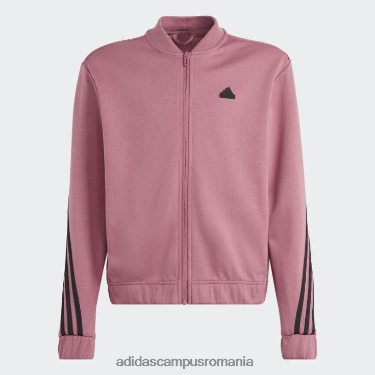 adidas campus romania Trening cu 3 dungi pictograme de viitor roz copii roz/negru J266N218425