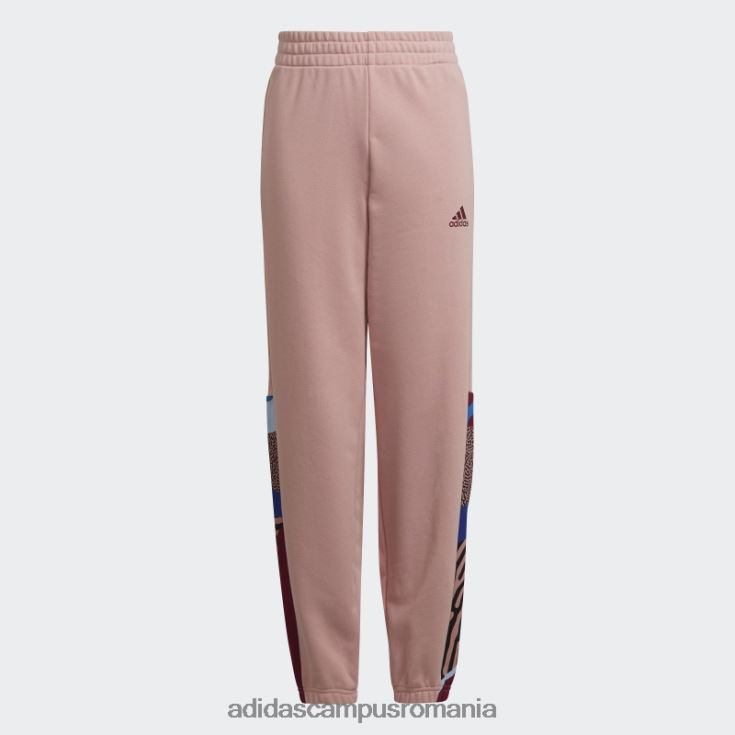 adidas campus romania Trening din bumbac cu imprimeu wildshape mov copii mov/visiniu/cer J266N219217