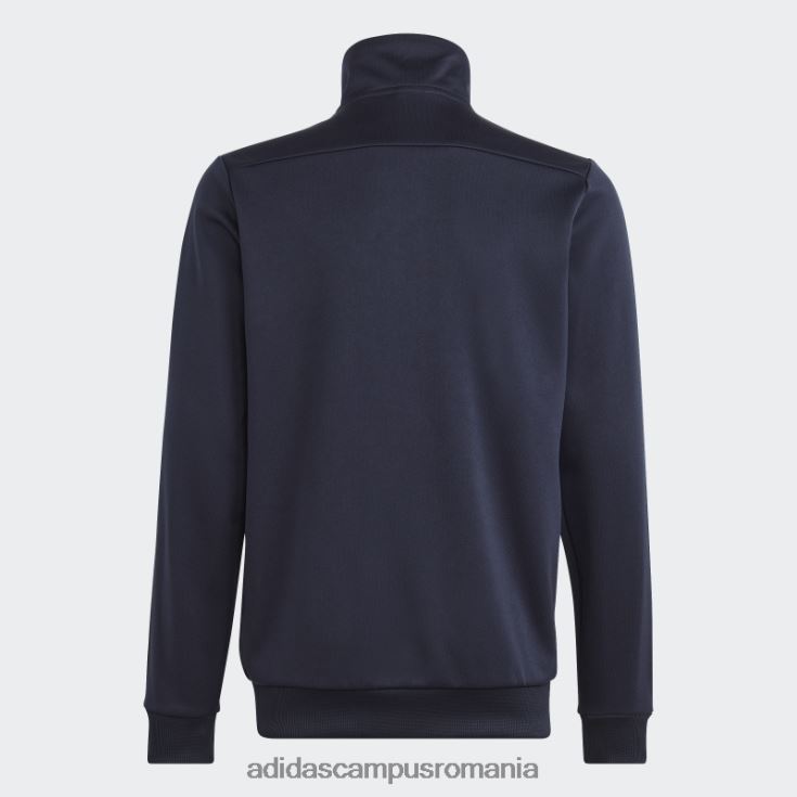 adidas campus romania Trening ink colorblock cu 3 dungi copii cerneală/albastru/alb J266N218305
