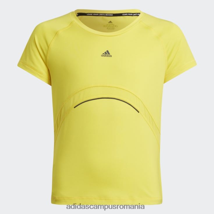adidas campus romania aeroready hiit tee galben copii galben J266N23469