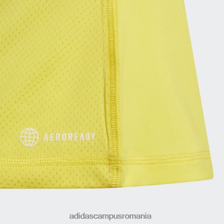 adidas campus romania aeroready hiit tee galben copii galben J266N23469